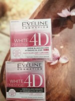 Conj. Creme de WHITE PRESTIGE dia e noite 